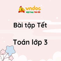 Đề cương ôn tập Tết lớp 3 môn Toán