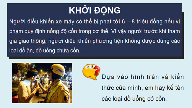 Giáo án Hóa học 9 Bài 24: Ethylic alcohol
