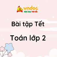 Đề cương ôn tập Tết lớp 2 môn Toán