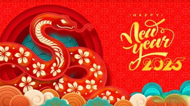 Hình nền Ất Tỵ độc đáo