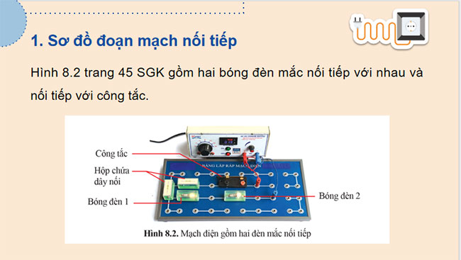 Giáo án Vật lí 9 Bài 8: Đoạn mạch nối tiếp