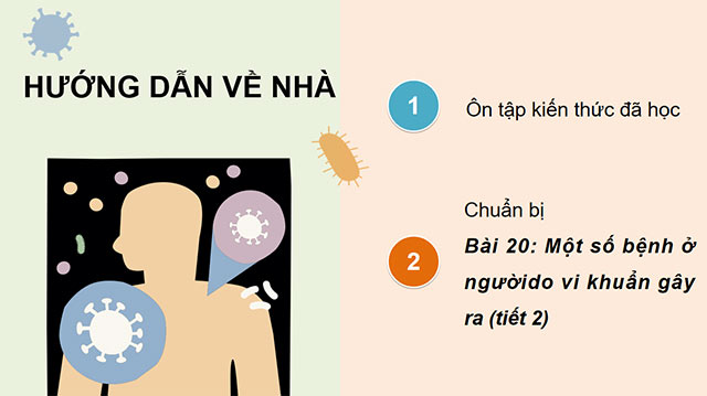 PowerPoint Khoa học 5 Một số bệnh ở người do vi khuẩn gây ra