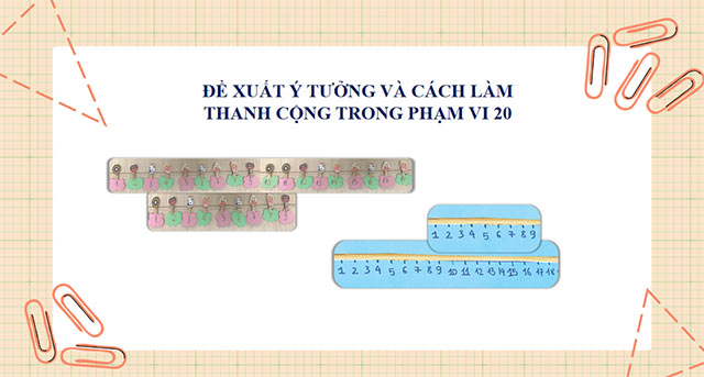 PowerPoint STEM Thanh cộng trong phạm vi 20