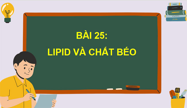 Giáo án Hóa học 9 Bài 25: Lipid và chất béo