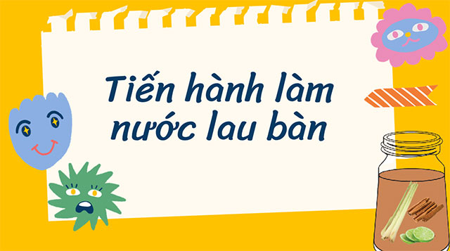 PowerPoint STEM Giữ gìn vệ sinh nhà