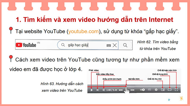 PowerPoint Tin học 5 Làm sản phẩm thủ công theo video hướng dẫn