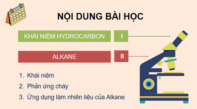 Giáo án Hóa học 9 Bài 20 Hydrocarbon alkane
