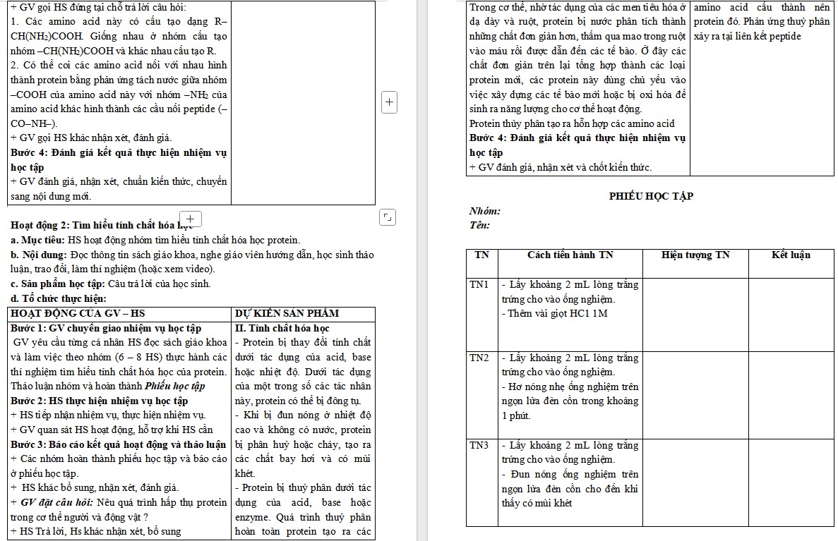 Giáo án Hóa học 9 KNTT Bài 31