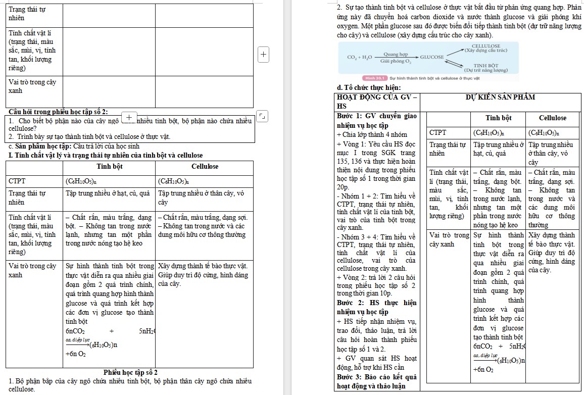 Giáo án Hóa học 9 Bài 30 Kết nối tri thức