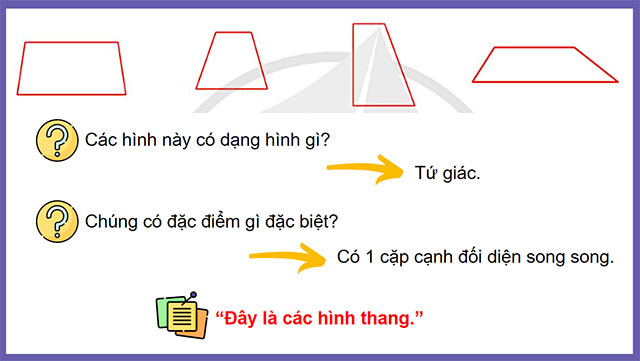 PowerPoint Toán 5 Hình thang