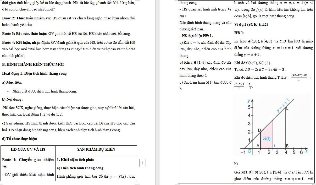 Giáo án Bài 12 Toán 12 Kết nối tri thức