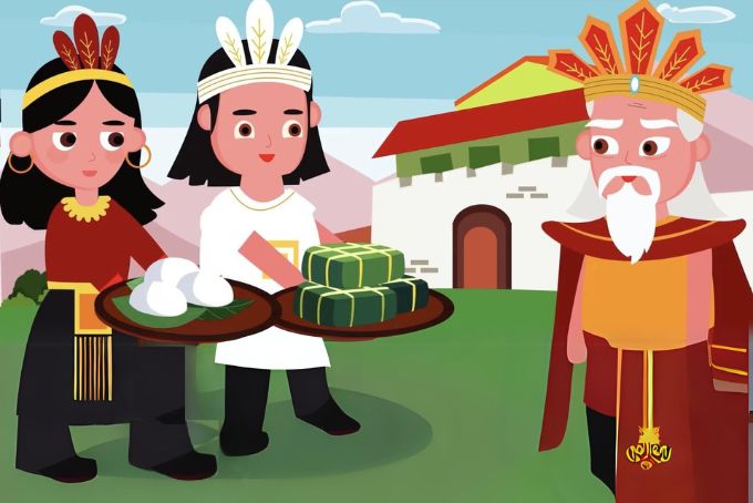 Sự tích bánh chưng bánh dày