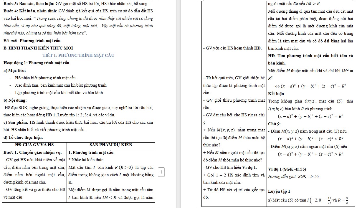 Giáo án Bài 17 Toán 12 Kết nối tri thức