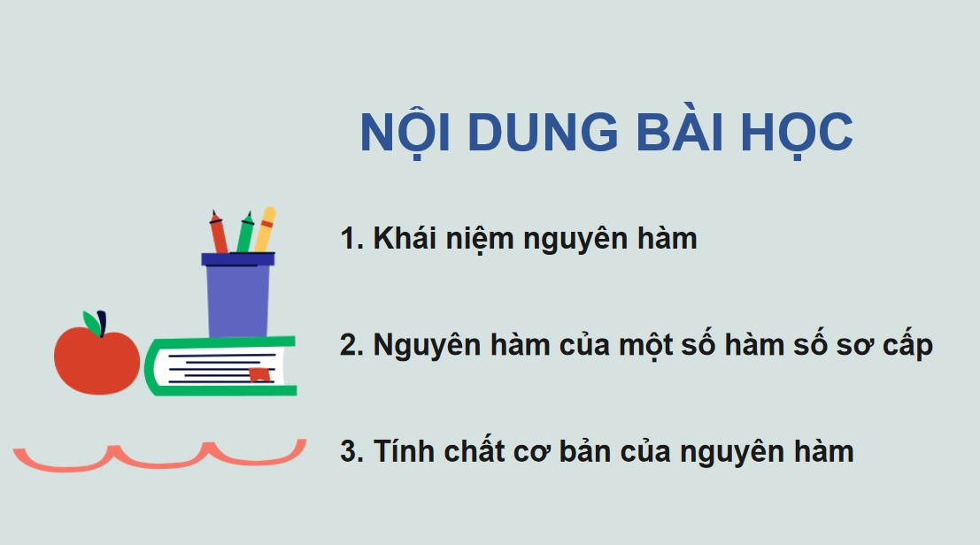PowerPoint Toán 12 Chân trời sáng tạo Bài Nguyên hàm