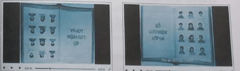 Để xoay hướng video trong Hình 12b.1 sang hướng như Hình 12b.2 em cần nháy nút lệnh