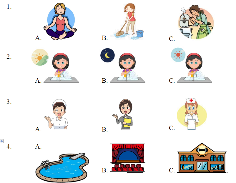 Đề thi giữa kì 2 tiếng Anh 4 Global success - Đề số 4