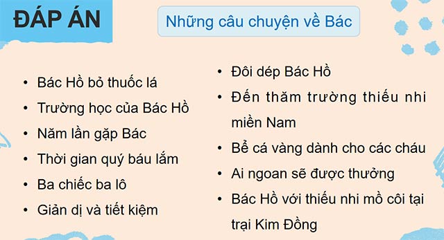 PowerPoint Tiếng Việt 5 Trao đổi Bác Hồ của em