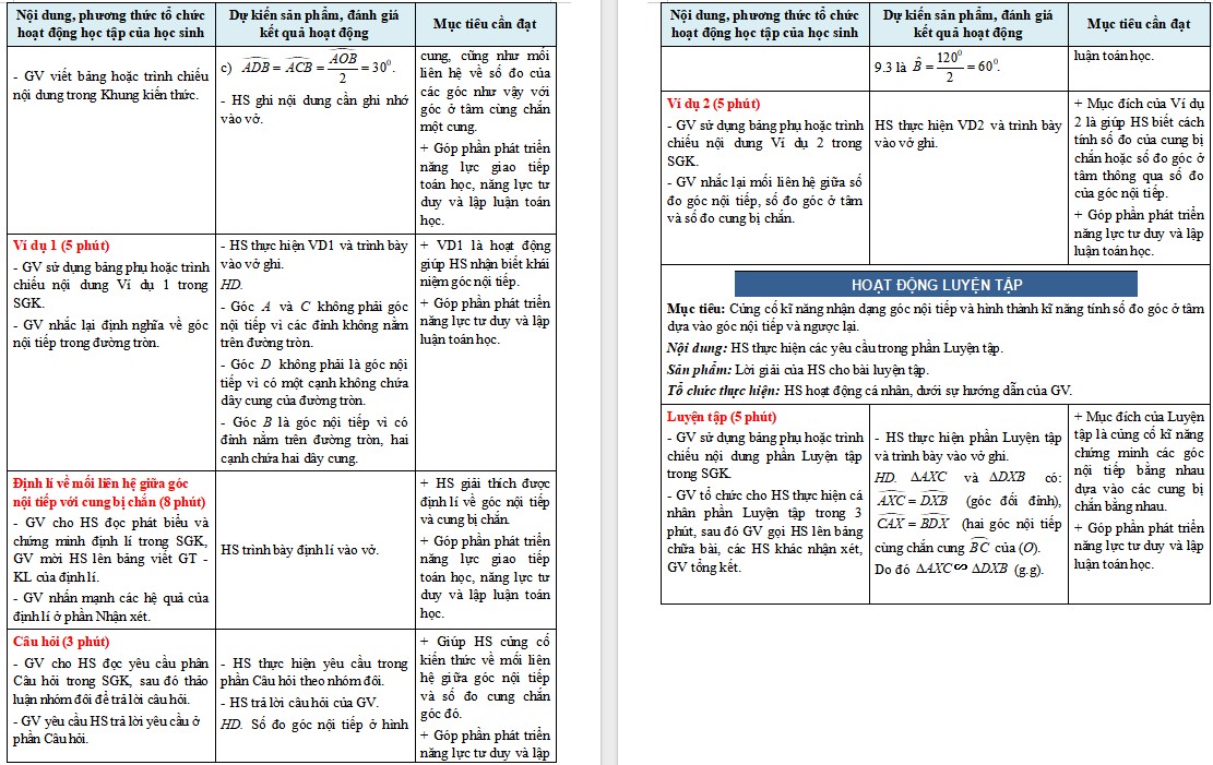 Giáo án Toán 9 KNTT Bài 27