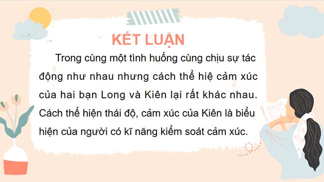 Giáo án HĐTN 7 Bài 2: Kiểm soát cảm xúc của bản thân 