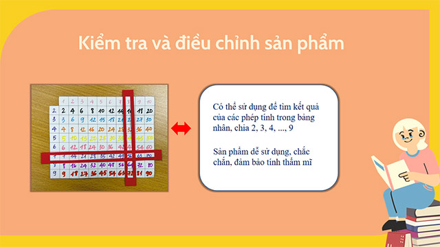 PowerPoint STEM Làm bảng nhân, chia tiện ích