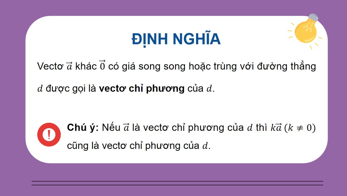 PowerPoint Toán 12 CTST Bài Phương trình đường thẳng trong không gian