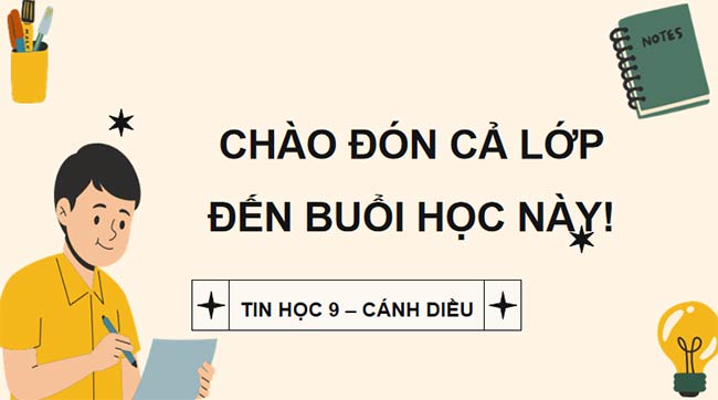 PowerPoint Tin học 9 Cánh diều Bài 4 Chủ đề E4