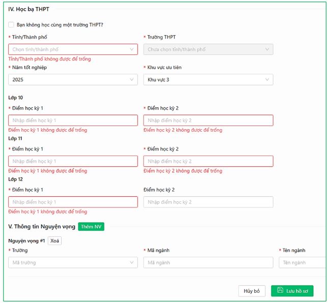 Hướng dẫn đăng ký thi HSA 2025