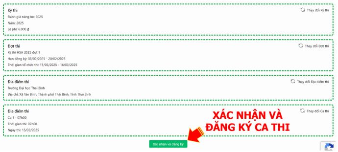 Hướng dẫn đăng ký thi HSA 2025