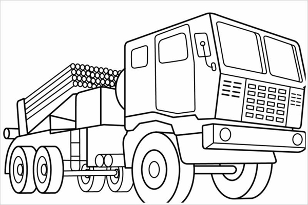 Tô màu cho bé ô tô