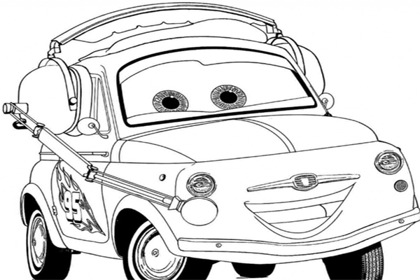 Tô màu cho bé ô tô