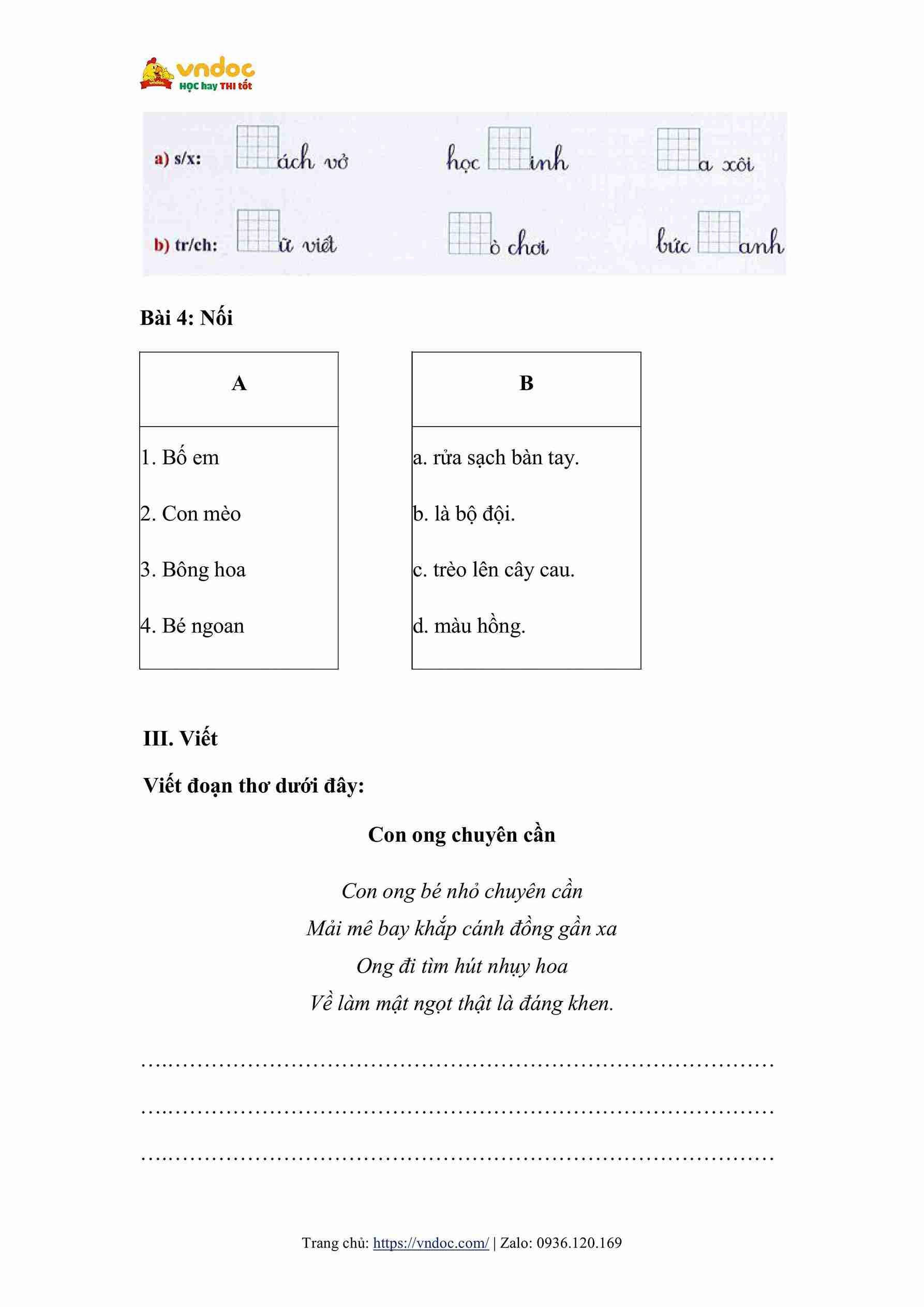 bai tap cuoi tuan tieng viet lop 1 ctst tuan 33 hinh anh 1 1*671462