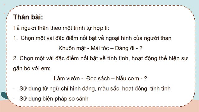 PowerPoint Tiếng Việt 5 Viết bài văn tả người (Bài viết số 1)