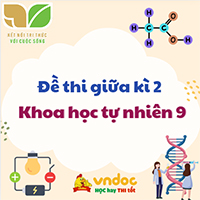 Bộ đề thi giữa kì 2 lớp 9 môn Khoa học tự nhiên năm 2025