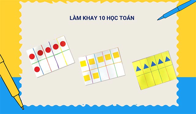 PowerPoint STEM Làm khay 10 học Toán