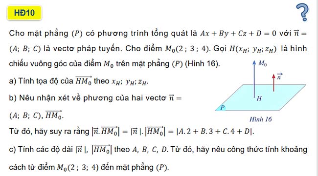 PowerPoint Toán 12 Bài 1: Phương trình mặt phẳng