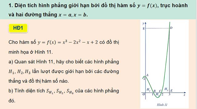 Toán 12 Bài 4: Ứng dụng hình học của tích phân