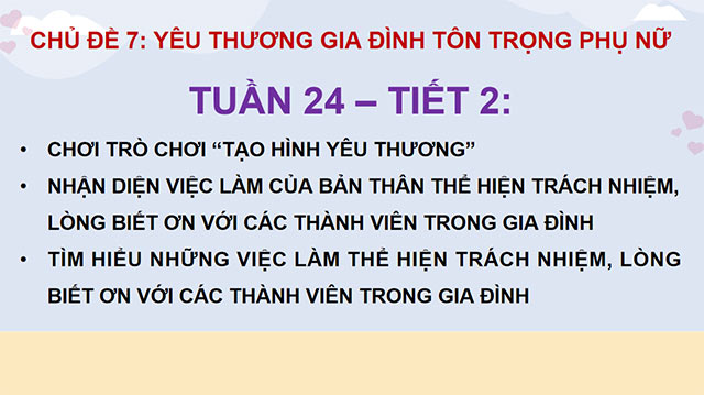 PowerPoint Hoạt động trải nghiệm 5 Tuần 24