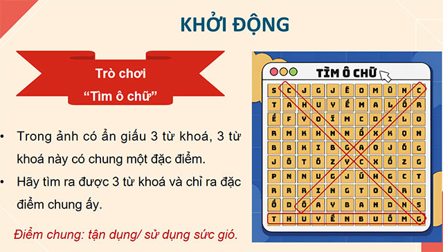 PowerPoint Công nghệ 5 Mô hình máy phát điện gió