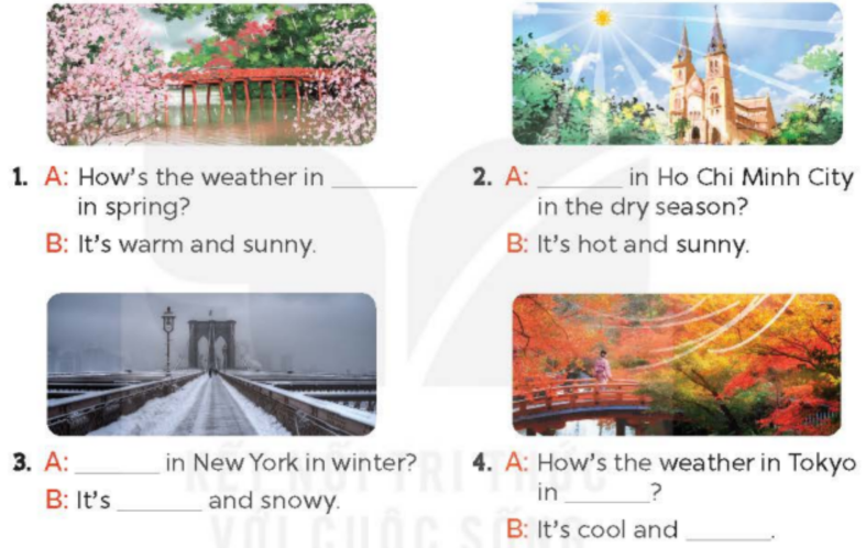 Tiếng Anh lớp 5 Unit 16 lesson 1 trang 40, 41 Global Success