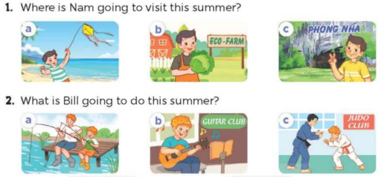 Tiếng Anh lớp 5 Unit 20 lesson 2 trang 66, 67 Global Success