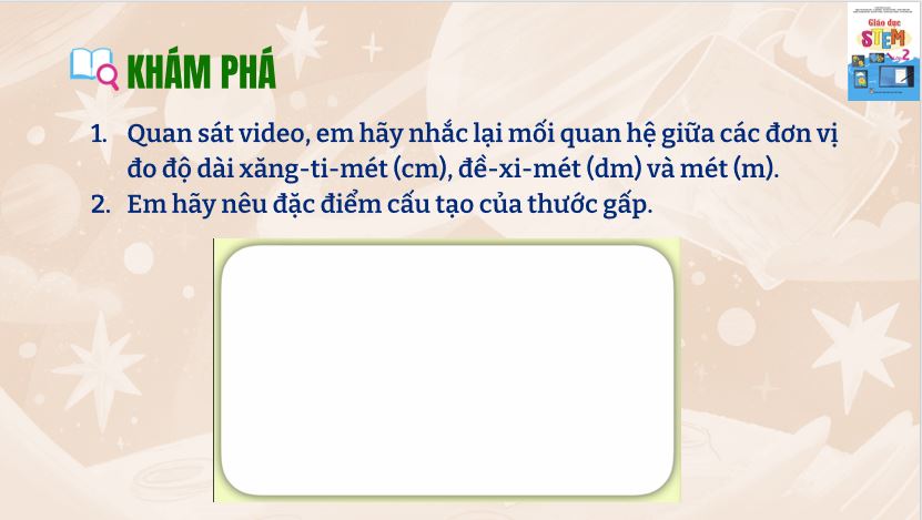 Bài giảng điện tử STEM lớp 2