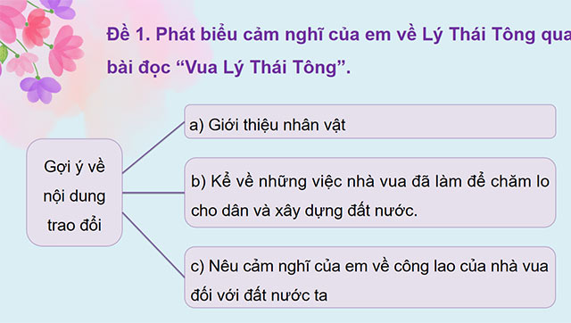 PowerPoint Tiếng Việt 5 Trao đổi Theo dòng lịch sử