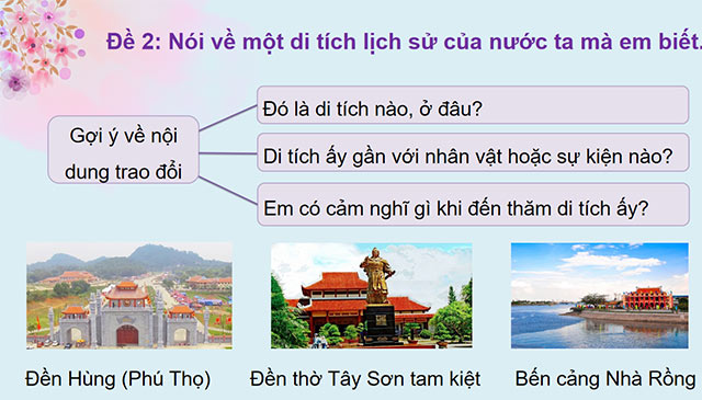 PowerPoint Tiếng Việt 5 Trao đổi Theo dòng lịch sử