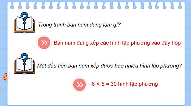 PowerPoint Toán 5 Thể tích của hình hộp chữ nhật