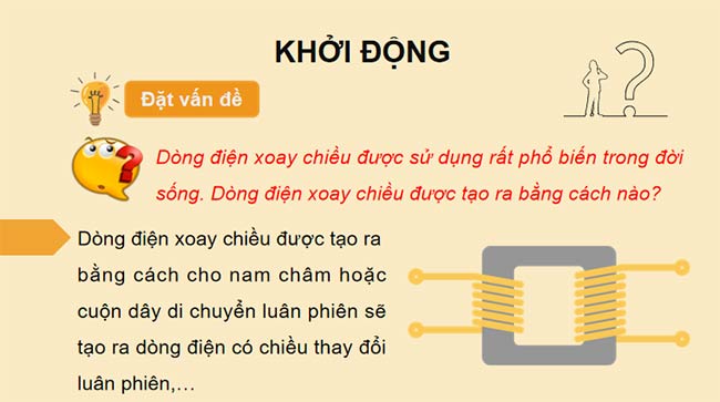 Vật lí 12 Bài 17: Máy phát điện xoay chiều