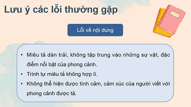PowerPoint Tiếng Việt 5 Trả bài văn tả phong cảnh