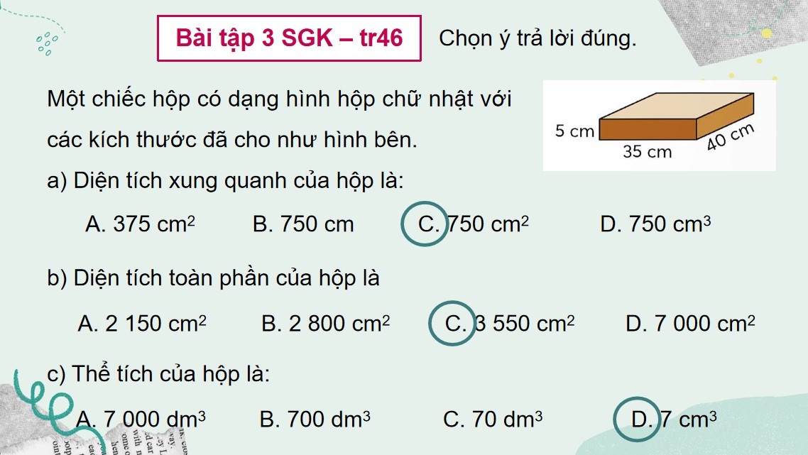 PowerPoint Toán 5 Chân trời sáng tạo Bài 75