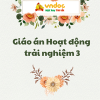Giáo án Hoạt động trải nghiệm 3 Tuần 2 Kết nối tri thức