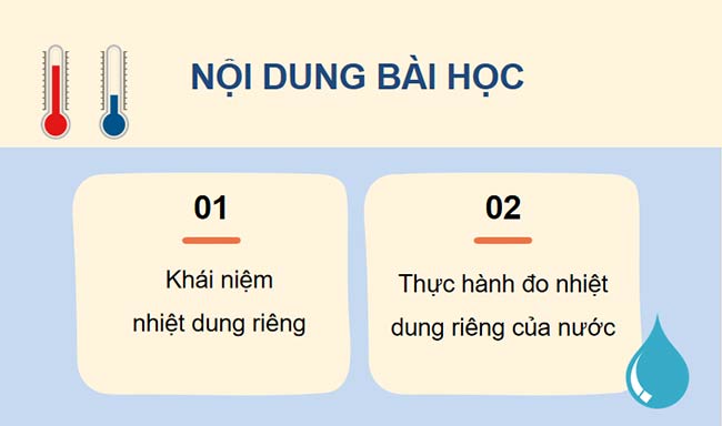 PowerPoint Vật lí 12 Bài 3: Nhiệt dung riêng