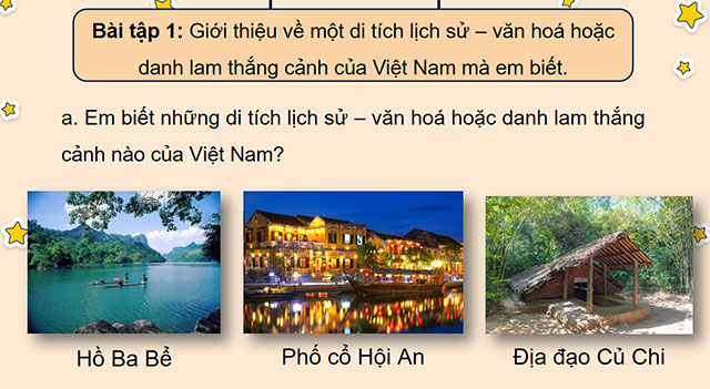 PowerPoint Tiếng Việt 5 Giới thiệu về một di tích hoặc danh lam thắng cảnh